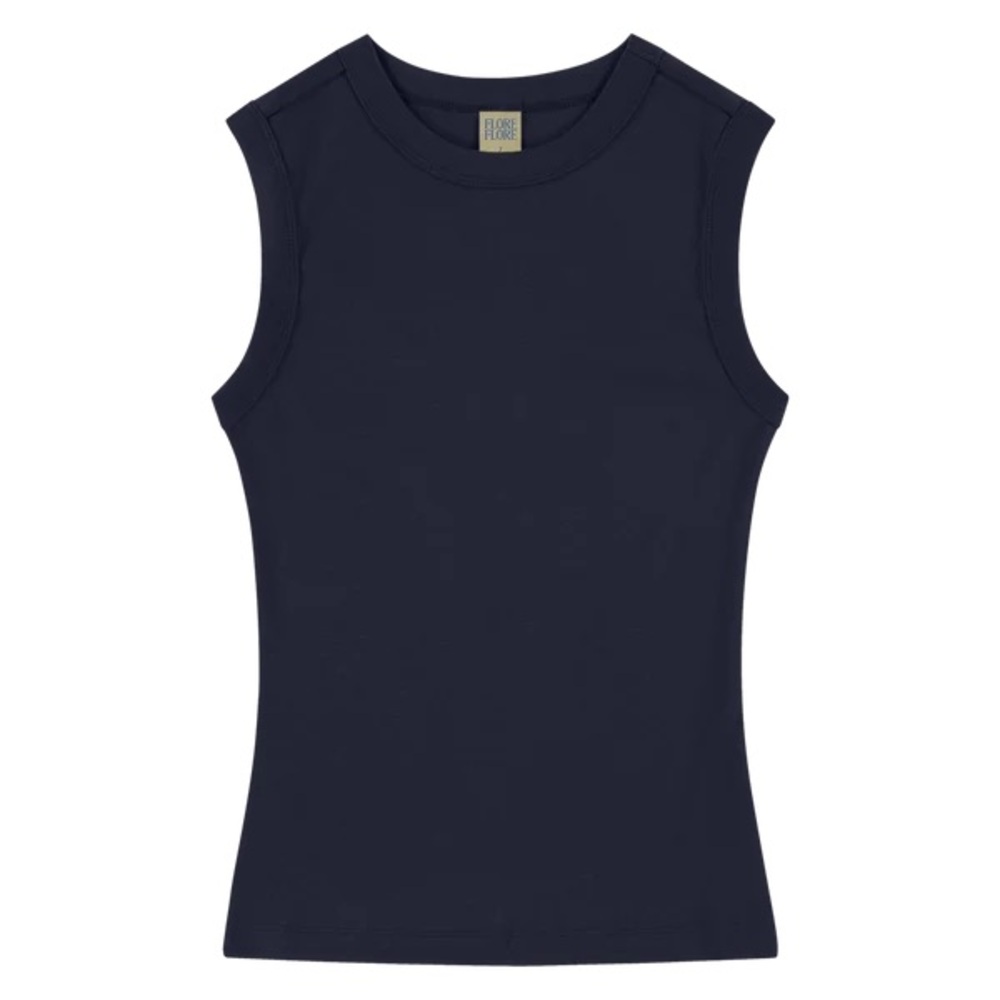 FLORE FLORE Esme Tank in Navy